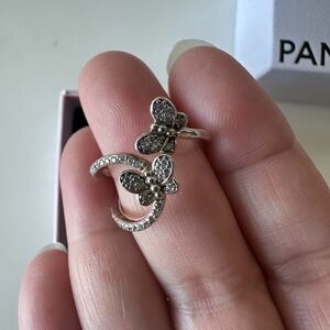 Pandora Bedazzling Butterflies Ring